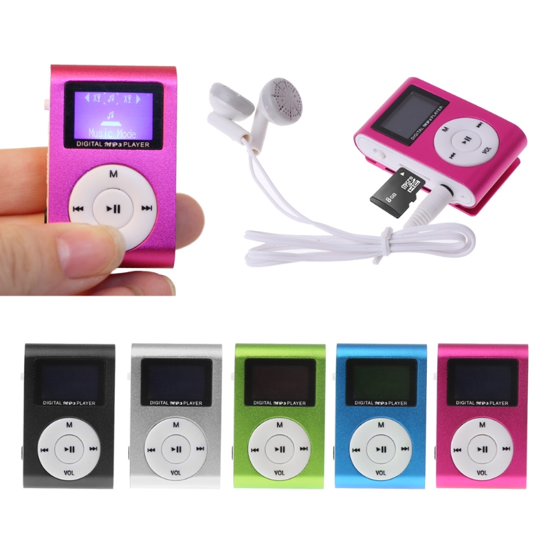 OOTDTY ̴ USB ݼ Ŭ MP3 ÷̾ LCD ȭ ..